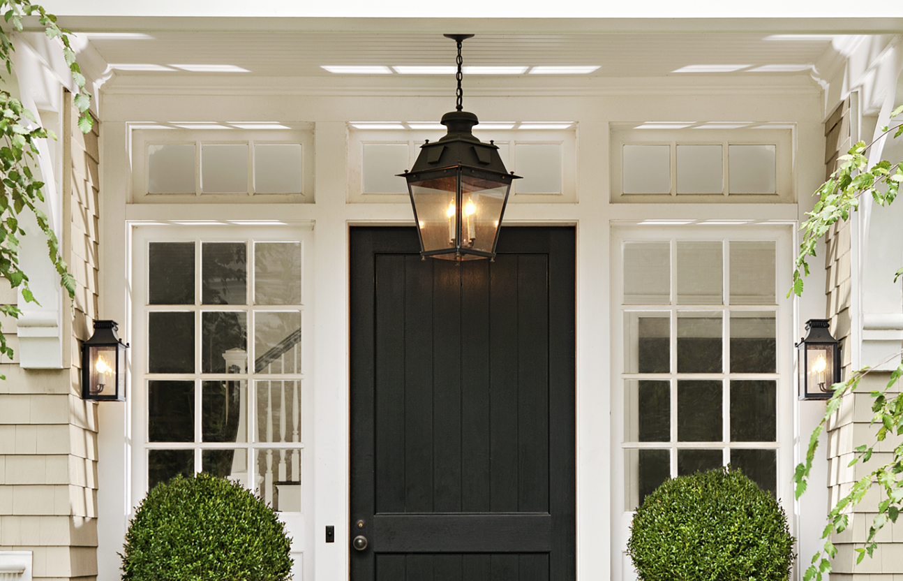 Exterior deals entry lights